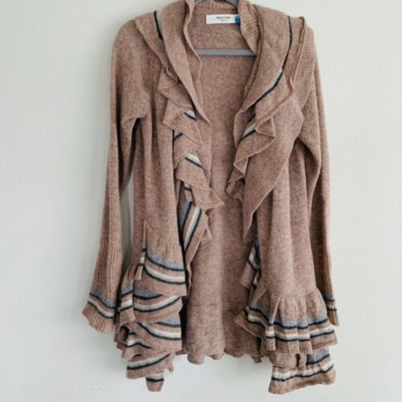 Anthropologie Sparrow Every Which Way Wool Sweater - Picture 2 of 5
